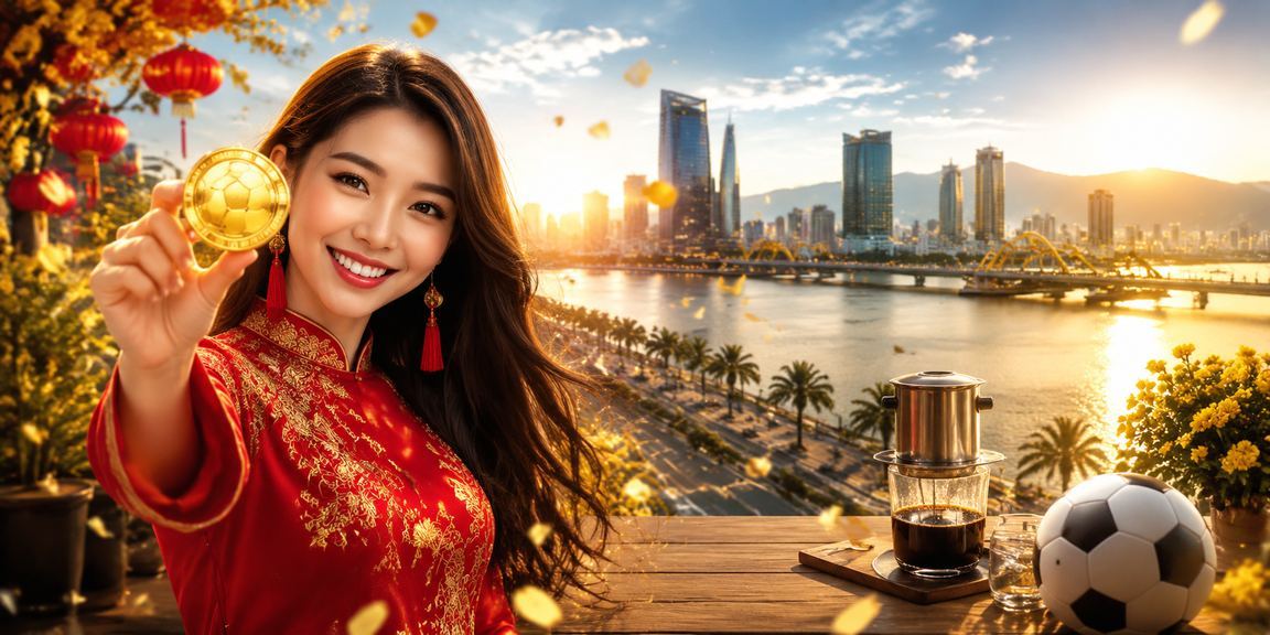 Người dùng tại Đà Nẵng xem và đặt cược bóng đá qua điện thoại trong quán cà phê